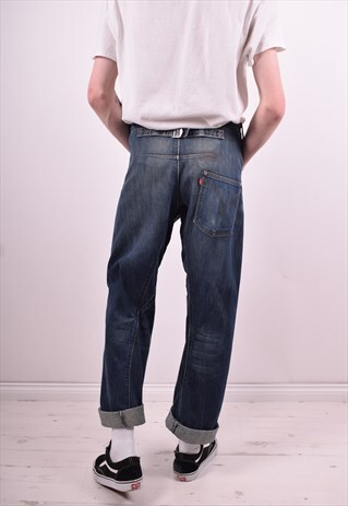 LEVI'S MENS VINTAGE JEANS W32 L33 BLUE 90'S