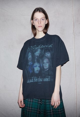 90S NIGHTWISH GOTH EMO CLASSIC BAND TEE UNISEX