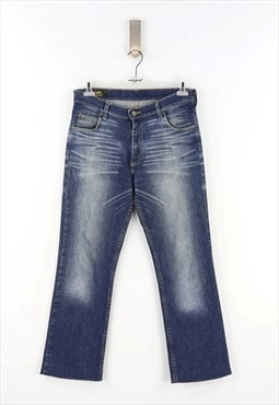 Lee Bootcut High Waist Jeans in Dark Denim - W33 - L34