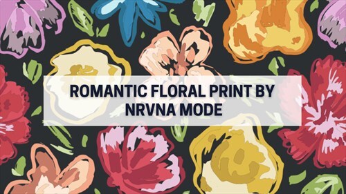 Romantic Floral Print-Nrvna Mode