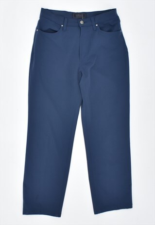 VINTAGE 90'S VERSACE TROUSERS BLUE