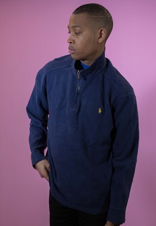 VINTAGE RALPH LAUREN 1/4 ZIP JUMPER