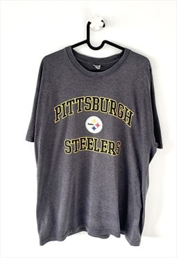 Vintage Pittsburgh steelers grey NFL T-shirt XL