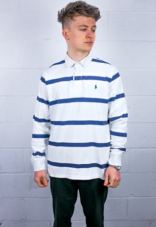 VINTAGE RALPH LAUREN RUGBY POLO SHIRT