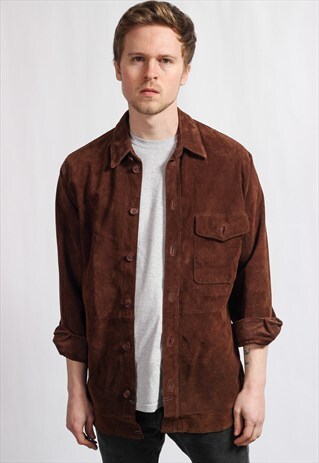 VINTAGE SUEDE SHIRT