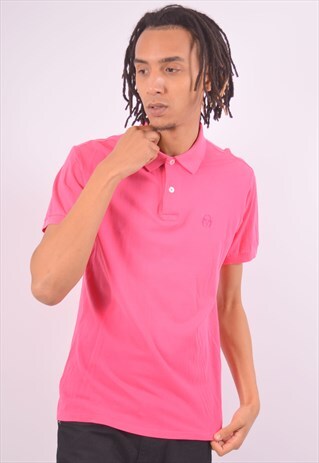 VINTAGE SERGIO TACCHINI POLO SHIRT PINK
