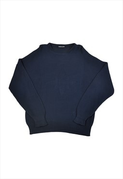 Vintage Australian Knitwear Sweater Navy Medium