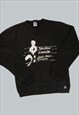 Vintage  Russell Athletic Sweatshirt USA Black Small