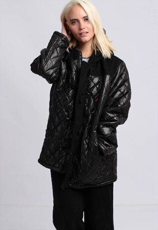 VINTAGE POLO RALPH LAUREN QUILTED COAT
