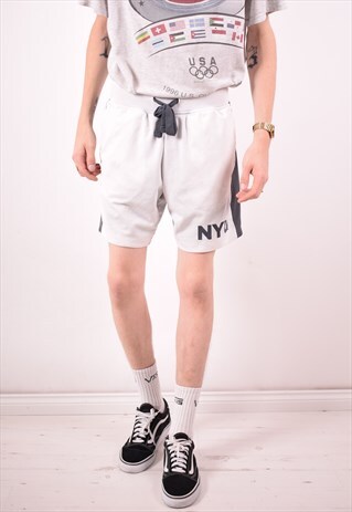 CHAMPION MENS VINTAGE SHORTS SMALL WHITE 90S