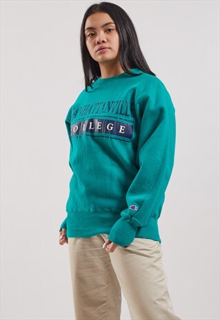 VINTAGE CHAMPION MANHATTANVILLE REVERSE WEAVE SWEATSHIRT