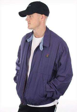 VINTAGE CHAPS RALPH LAUREN HARRINGTON JACKET