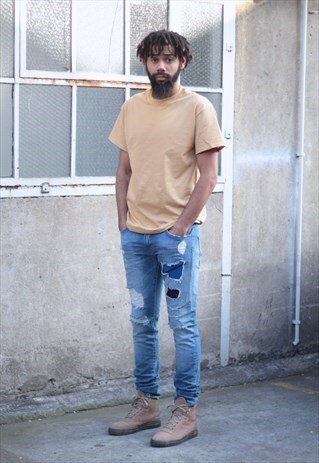 SALE - SAND YELLOW TEE