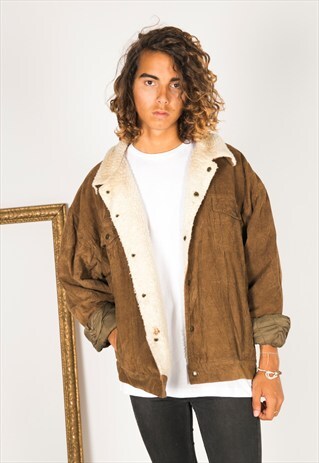 VINTAGE 80S WRANGLER WINTER SHEEPSKIN JACKET / R3201C705