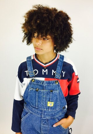 VINTAGE DUCK HEAD DENIM DUNGAREES