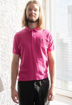 Vintage 90's Pink Cotton Polo Shirt