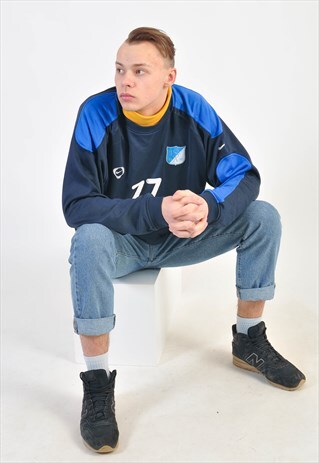 VINTAGE SWEATSHIRT IN BLUE