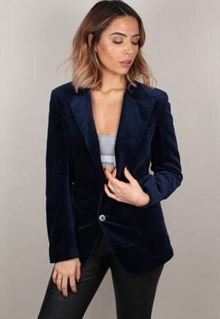 VINTAGE VELVET BLAZER ASM1841