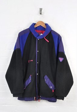 Vintage Degree 7 Fleece Jacket Wind Stopper Polartec XL