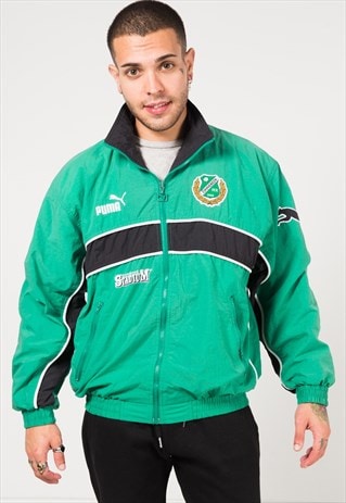 VINTAGE 80S PUMA SHELL SPORT JACKET / S1150