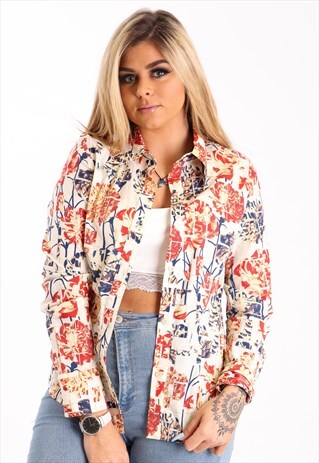 VINTAGE PATTERN SHIRT NS375