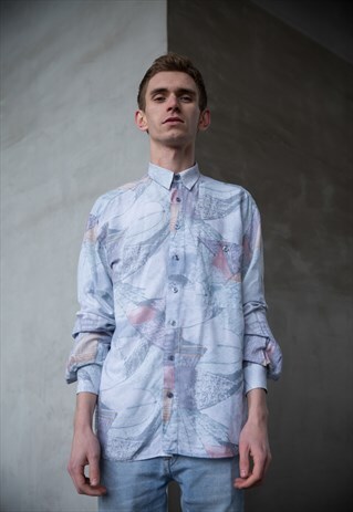 VINTAGE FINE LIGHT SKY BLUE UNISEX SHIRT