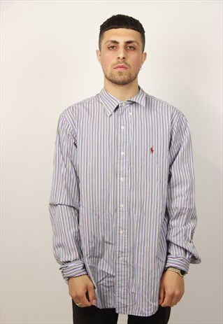 VINTAGE RALPH LAUREN STRIPED SHIRT