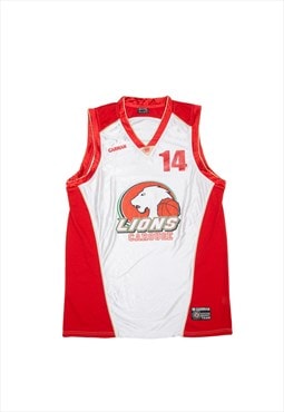 GARMAN Lions Carouge Basketball USA Jersey Vest Mens 2XL