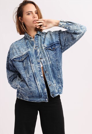 VINTAGE LIGHT DENIM JACKET