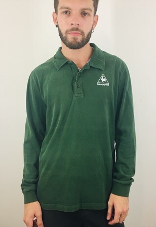 VINTAGE LE COQ SPORTIF GREEN SWEATSHIRT