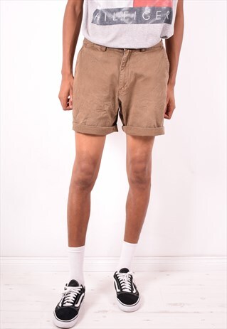 RALPH LAUREN MENS VINTAGE SHORTS W33 BROWN 90S