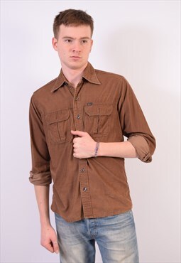 Vintage Replay Corduroy Shirt Brown