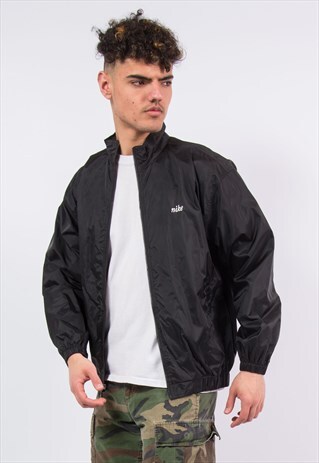 90'S VINTAGE NIKE BLACK JACKET WINDBREAKER