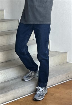 Vintage LEVIS Jeans Denim Pants 80s Blue / Orange Tab