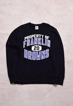 Franklin Marshall Black College Sweater 