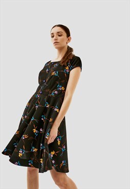 Mini Dress in floral print i