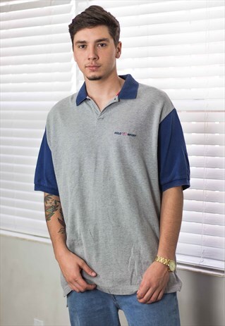 VINTAGE POLO SPORT RALPH LAUREN SHIRT LOGO 90S XL 11.4