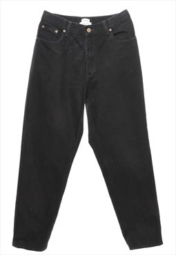 Black L.L. Bean Straight Fit Jeans - W30