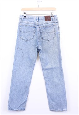 Vintage Lee Jeans Light Stonewashed Blue Straight Fit 90s
