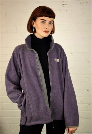 VINTAGE 90'S NORTH FACE ZIP UP FLEECE JACKET