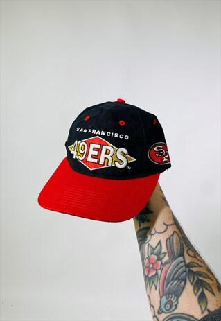 Vintage Rare 49ers Embroidered Hat Cap