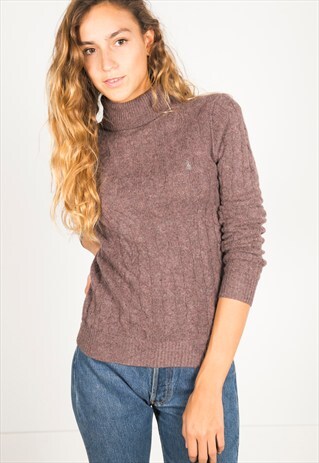 VINTAGE 80S POLO RALPH LAUREN JUMPER / R099