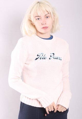VINTAGE POLO RALPH LAUREN SPELL OUT JUMPER