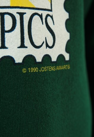 90S VINTAGE OLDSCHOOL LEE OLYMPIC 1990 SWEATSHIRT 15266