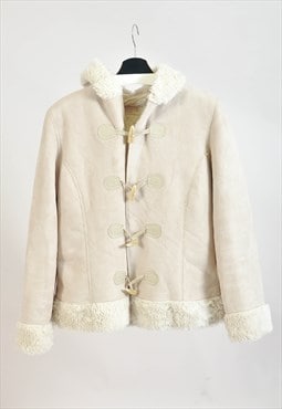 Vintage 00s faux shearling jacket 