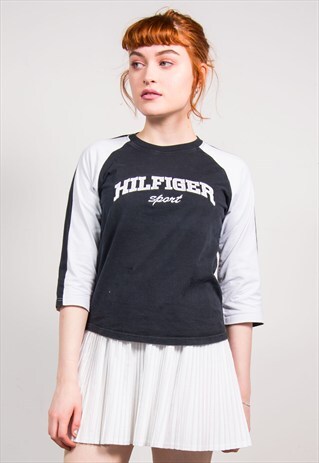 90'S VINTAGE TOMMY HILFIGER SPORT LONG SLEEVE T-SHIRT