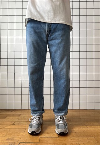 Vintage LEVIS 504 Jeans 90s Light Washed Blue 