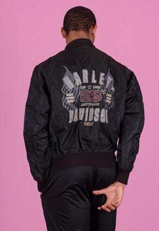 VINTAGE HARLEY DAVIDSON BOMBER JACKET