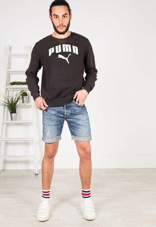 VINTAGE 90'S PUMA SWEATSHIRT / S0701