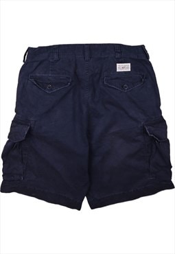 Polo Ralph Lauren 90's Cargo Pockets Shorts 34 Blue